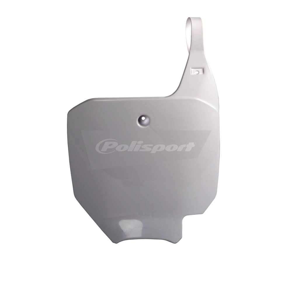 FRONT NUMBER PLATE HONDA CR85 2007, CRF150R 07-25 WHITE